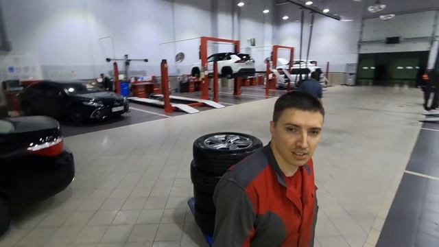 Кто последний?)) Шиномонтажим