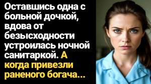ИСТОРИЯ ИЗ ЖИЗНИ/Вдове, пришлось устроиться ночной санитаркой, она осталась одна с больной дочкой