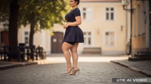 Женщины  естественном стиле юбка-шорты и укороченный топ для женщин