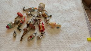 Ёлочные игрушки СССР Пополнение коллекции 28