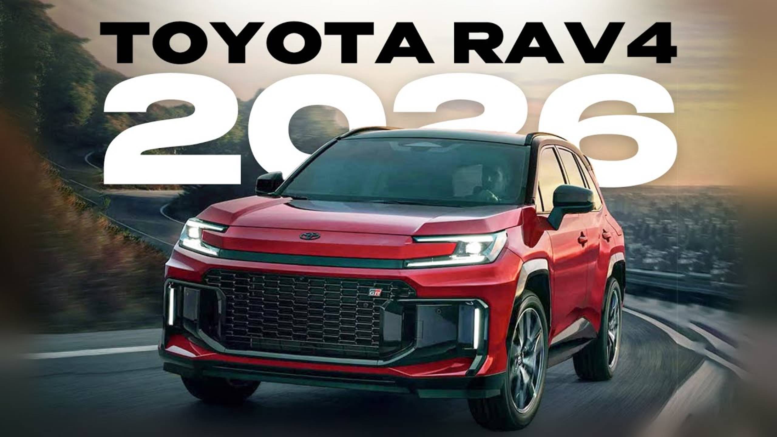 Секретов нет! Это новый Toyota RAV4 (2026) 6 поколения!