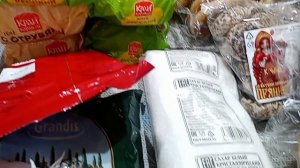 Покупки из Победы и варенье из ежевики.