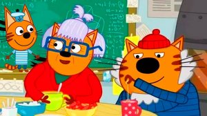 ТРИ КОТА - КАРАМЕЛЬКА КОМПОТ И КОРЖИК - МУЛЬТИК ТРИ КОТА - ТРИ КОТА СМОТРЕТЬ