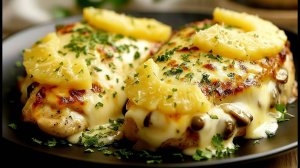 Фаршированное куриное филе с ананасом, которое захочется готовить снова и снова