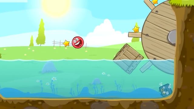 Мультик ИГРА для детей - КРАСНЫЙ ШАР против КВАДРАТА [2] смотреть онлайн