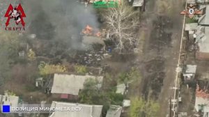 🇷🇺💥🇺🇦⚡"Спартанцы" в окруженном Мирнограде уничтожают 120-мм минометы врага