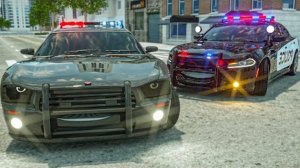 Полицейская машина ПРОТИВ полицейской машины злодея | Мультик про полицейский грузовик Wheel City He