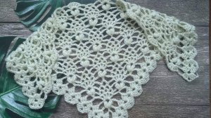 МК Узор для шали крючком