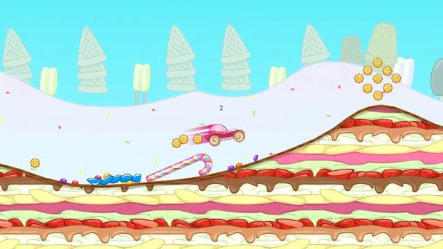 Мультфильм для детей про Игры и Машинки Гонки с Крокодилом 3 смотреть онлайн