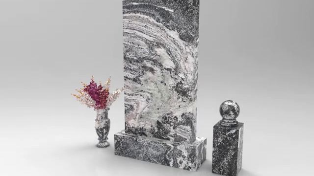 Памятники из Куртинского гранита из Айс Тундра из гранита Парадизо в Моск смотреть онлайн