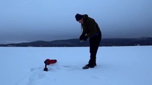 Аляска.Первый лед.Форелевая рыбалка.Ноябрь 2025