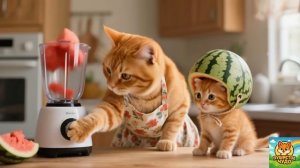 МУЛЬТФИЛЬМ ДЛЯ ДЕТЕЙ, Котёнок Мечтает о Новой Шляпе – Кошка-Мама Шьёт Её Сама