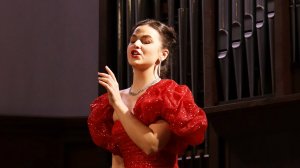 Солистка ансамбля "Sopranо magic" Аполлинария Капачинских, И.Дунаевский "Лунный вальс"