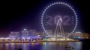 Самое высокое в мире колесо обозрения, Дубай.