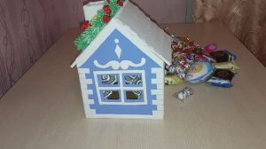 Необычный сладкий подарок для детей к новому 2026 году