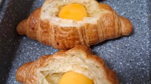 Мини-хачапури из круассанов, шикарный воскресный завтрак
