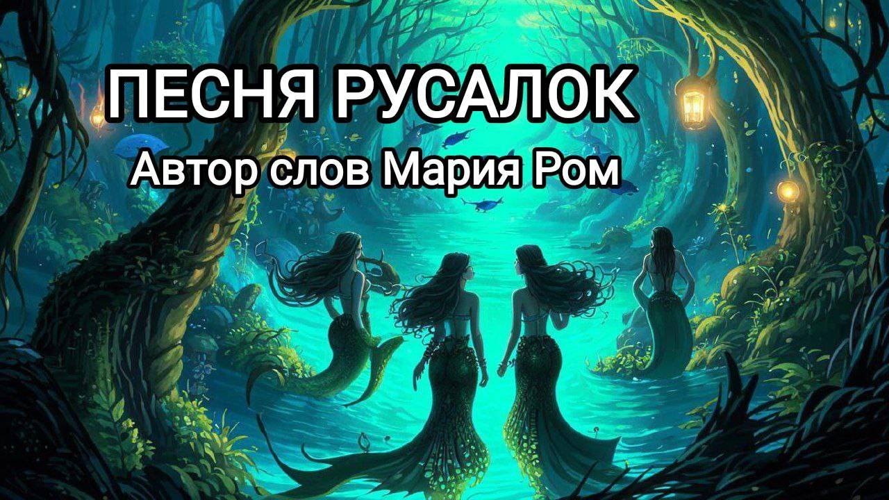 ПЕСНЯ РУСАЛОК Автор слов Мария Ром #песня #музыка #хорошаяпесня #марияром смотреть онлайн