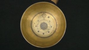 Поющая чаша Планетарная Gold 20,6 см Фа# 180, До 521