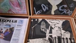 Выставка Майи Киселёвой в библиотеке им. Ф.Ф. Павленкова