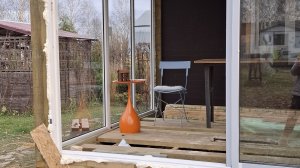 Мини грузовичок. Креплю вагонку. Немного электрики и работаю в ночи