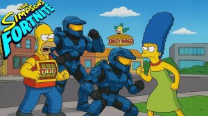 Дуо Хао затащили  не сложную катку  в The Simpsons в Fortnite