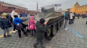 Выставка военной техники на Красной Площади 🪖