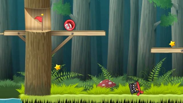 Мультик ИГРА для детей - КРАСНЫЙ ШАР против КВАДРАТА [3] смотреть онлайн