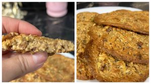 Как испечь овсяное печенье с яблоком в духовке