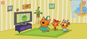 Три Кота Мультфильм Пиццерия.