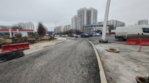 Благоустройство Кантемировской улицы.Вечный сериал.Осень 2025