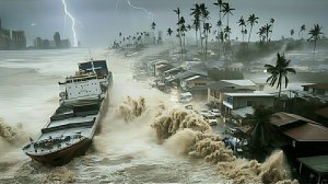 Огромные волны на Филиппинах. Тайфун Фунг-Вонг обрушивается на Катандуанес. 9 ноября 2025