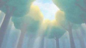 Утренний лес в акварельном дыхании