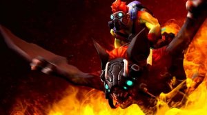 DOTA 2 (Batrider gameplay)