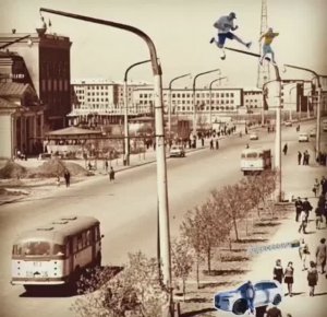 Там где был проспект Советский .... Где это ? -В Караганде ...