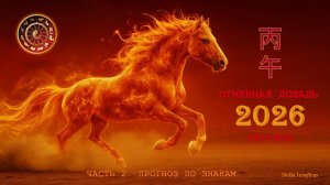 ОБЩИЙ ПРОГНОЗ ДЛЯ ВСЕХ ЗНАКОВ НА ГОД ОГНЕННОЙ ЛОШАДИ 2026 г. ЧАСТЬ 2.