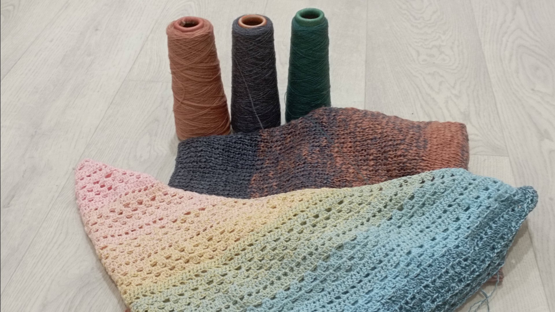 Новый шарф и старый бактус. Отчёт в СП "Тёплые объятия" с Александрой Нещировой. смотреть онлайн