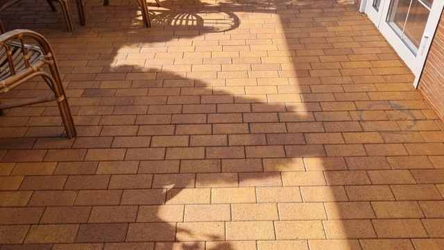 Клининг тротуарной плитки, часть 4 обработка гидрофобизатором