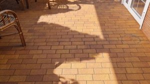 Клининг тротуарной плитки, часть 4 обработка гидрофобизатором