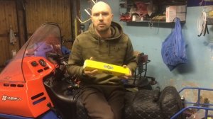 Снегоход РЫСЬ замена заднего амортизатора, подбор аналога