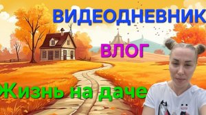 ВЛОГ: ДАЧНАЯ ЖИЗНЬ. Видеодневник. Садоводство. #дача #садоводство #огород