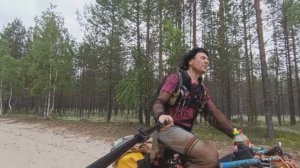 на велосипеде