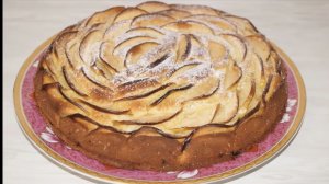 Яблочный пирог на сметане) ШАРЛОТКА!