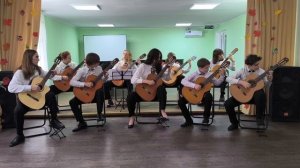 Ансамбль гитаристов "Астурия" - С. Руднев Обработка р.н.п. "Липа вековая"