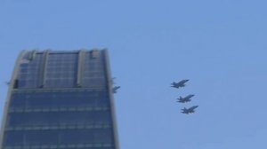 Азербайджан продемонстрировал истребители JF-17 Block 3 на параде в Баку