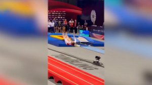 Российские спортсмены взяли золото и серебро на ЧМ по прыжкам на батуте в Испании