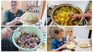 "Жизнь на пенсии".. Жарила, варила, мариновала, так и весь день прошёл.