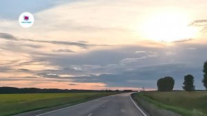 Трасса от поворота к селу Филиппово. Новосибирская область