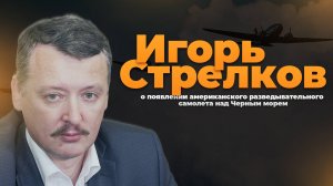Игорь Стрелков о появлении американского разведывательного самолета над Черным морем