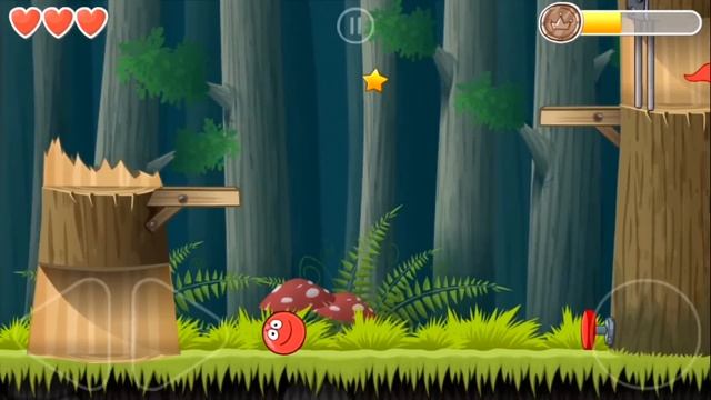 КРАСНЫЙ ШАР против Черного КВАДРАТА #2 Шарик НИНДЗЯ Мультик про Red Ball 4 смотреть онлайн