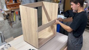 Сборка тумбы под раковину